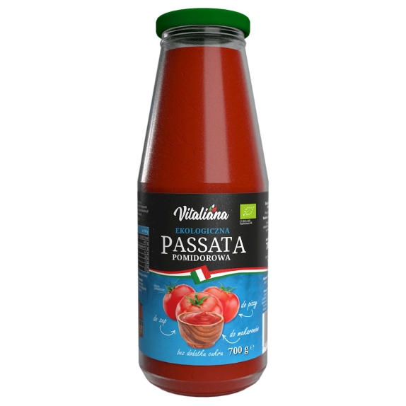 Passata pomidorowa klasyczna 700 g BIO Vitaliana cena 11,71zł