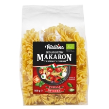 Makaron (z pszenicy durum) Fusilli BIO 500 g Vitaliana