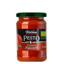 Pesto z suszonych pomidorów 140 g BIO Vitaliana