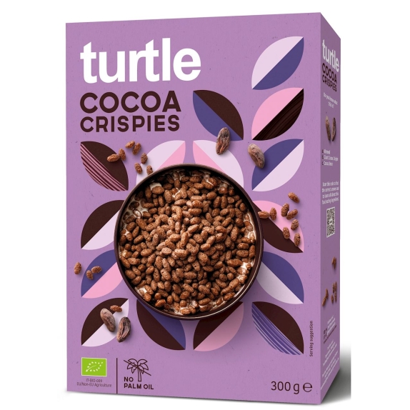 Chrupki ryżowe kakaowe BIO 300 g Turtle cena 16,09zł