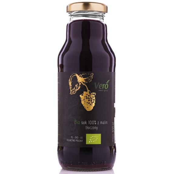 Sok z malin 300 ml NFC BIO Vero cena 13,85zł