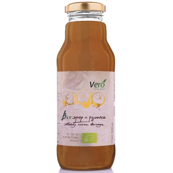 Syrop z pigwowca słodzony cukrem trzcinowym 300 ml BIO Vero cena 11,65zł