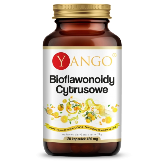 Yango Bioflawonoidy Cytrusowe 120 kapsułek cena 16,71$