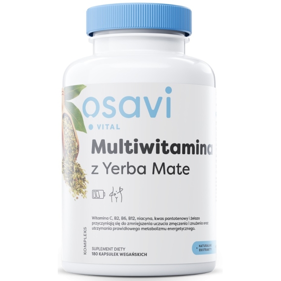 Osavi Multiwitamina z Yerba Mate 180 kapsułek cena 119,00zł