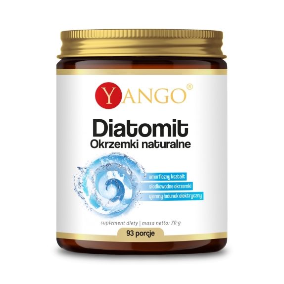 Yango Diatomit Okrzemki naturalne 70 g cena €3,83