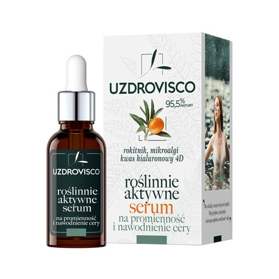 Uzdrovisco serum do twarzy rokitnik na promienność i nawodnienie cery 30 ml  cena 51,15zł