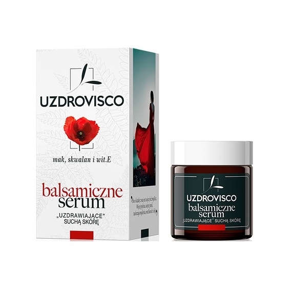 Uzdrovisco serum do suchej skóry twarzy mak z witaminą E 25 ml  cena 53,00zł