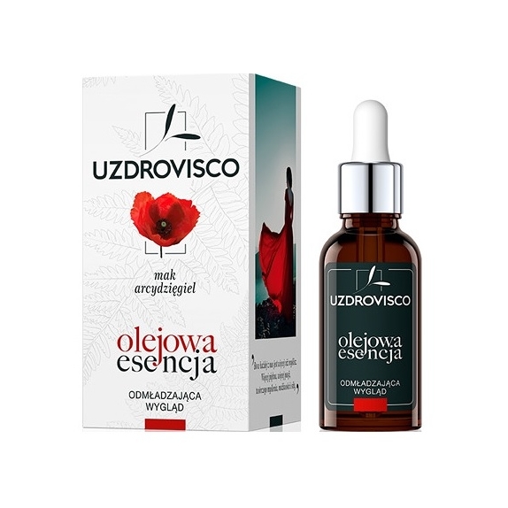 Esencja olejowa mak odmładzająca 30 ml Uzdrovisco cena 50,70zł