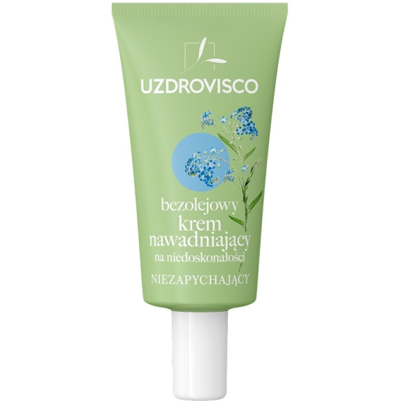 Krem do twarzy bezolejowy nawadniający na niedoskonałości 50 ml Uzdrovisco cena 47,09zł