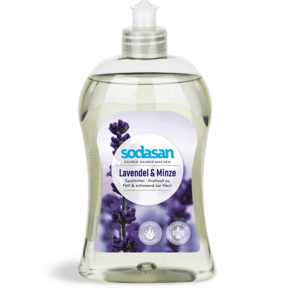 Sodasan płyn do mycia naczyń lawenda i mięta 500 ml cena 13,75zł