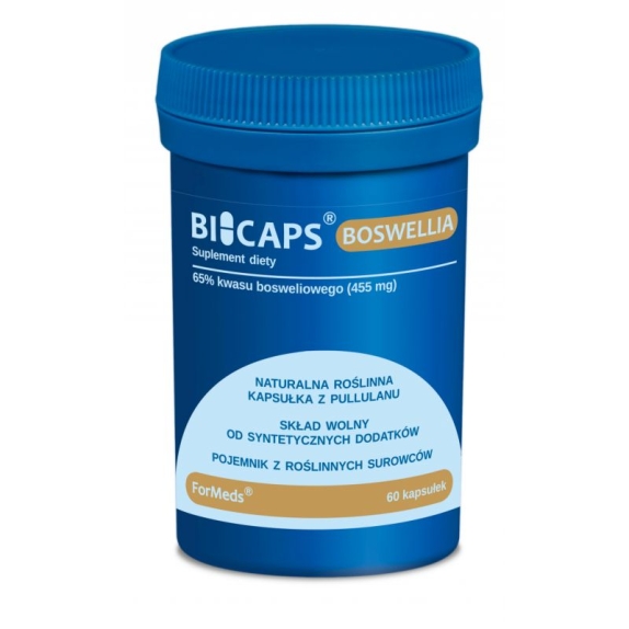 Bicaps Boswellia 60 kapsułek Formeds cena 41,49zł