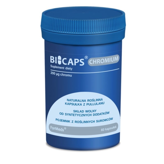 Bicaps Chromium 60 kapsułek Formeds cena 8,64$