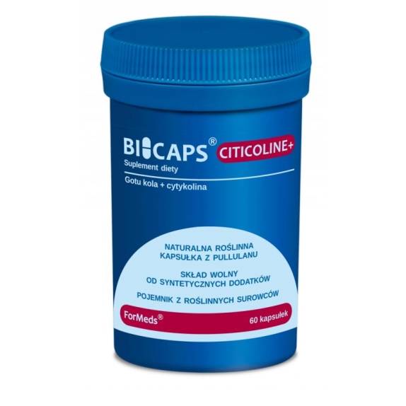 Bicaps Citicoline+ 60 kapsułek Formeds cena €19,02