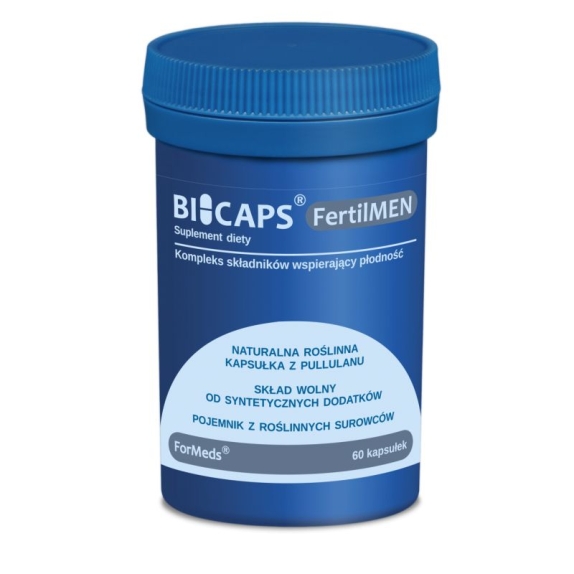 Bicaps FertilMEN 60 kapsułek Formeds cena 37,66$