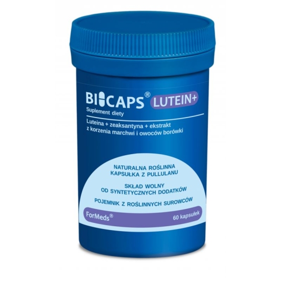 Bicaps Luteina+ 60 kapsułek Formeds cena €16,53