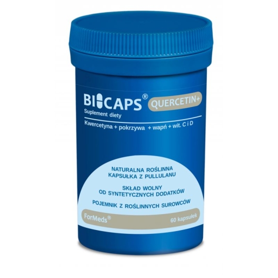 Bicaps Quercetin+ 60 kapsułek Formeds cena 12,96$