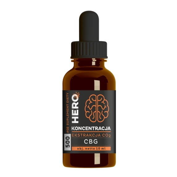 Hemp Olejek Hero Koncentracja CBG 10ml cena 159,77zł