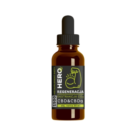 Hemp Olejek Hero Regeneracja CBD 30ml cena 257,07zł