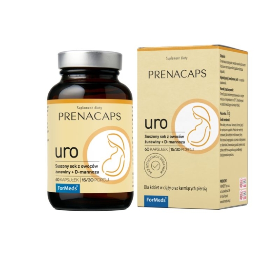 Prenacaps Uro 60 kapsułek Formeds cena €13,25