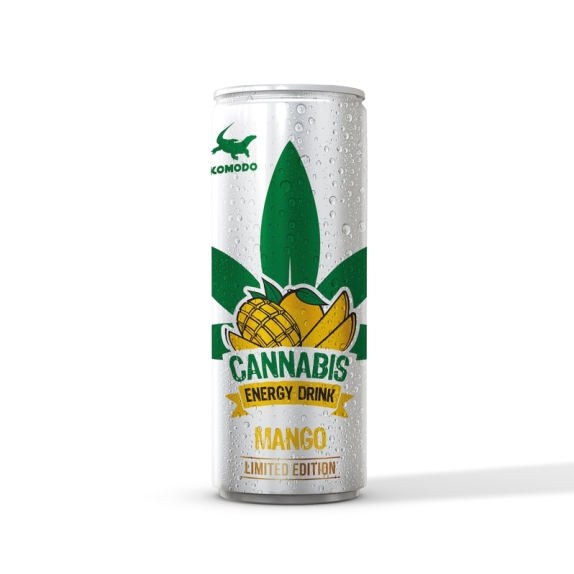 Hemp Komodo Energy Drink Cannabis Mango 250 ml cena 4,69zł