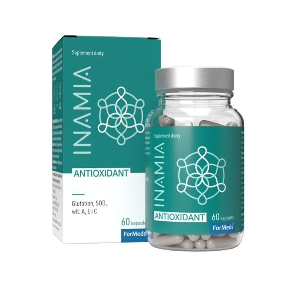 Inamia Antioxidant 60 kapsułek Formeds cena 90,39zł