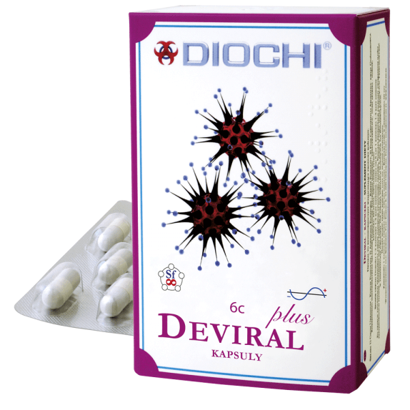 Diochi Deviral plus 60 kapsułek cena €29,21