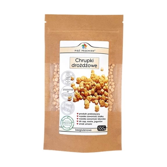 Chrupki drożdżowe 100 g Pięć Przemian  cena 10,79zł