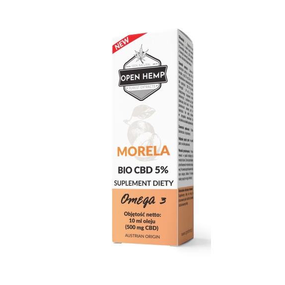 Open Hemp Olejek CBD 5% morela 10 ml cena 110,50zł