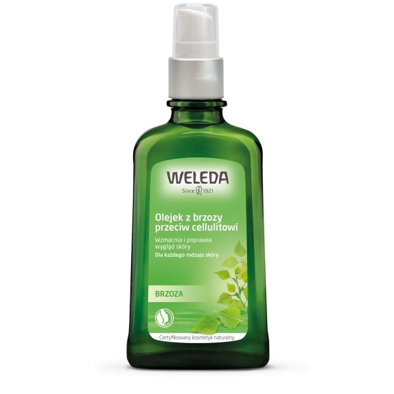 Olejek z brzozy przeciw cellulitowi ECO 100 ml Weleda cena 103,89zł