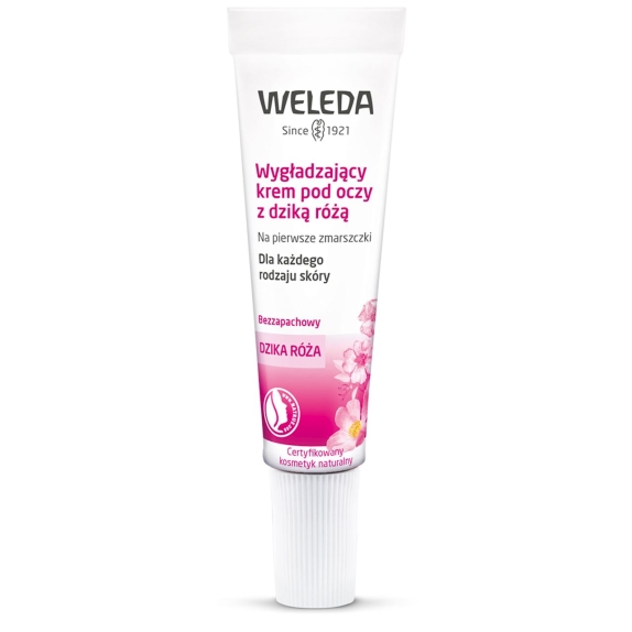 Wygładzający krem pod oczy z dziką różą ECO 10 ml Weleda cena €18,25