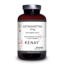 Kenay Astaksantyna 12mg 300 kapsułek PROMOCJA! cena 601,99zł