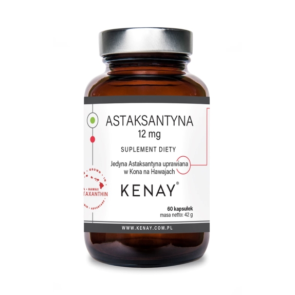 Kenay Astaksantyna 12mg 60 kapsułek cena 138,90zł