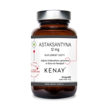 Kenay Astaksantyna 12mg 60 kapsułek cena 138,90zł