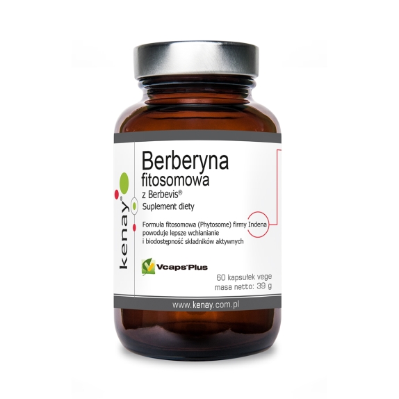 Kenay Berberyna fitosomowa z Berbevis®  60 kapsułek cena 23,73$