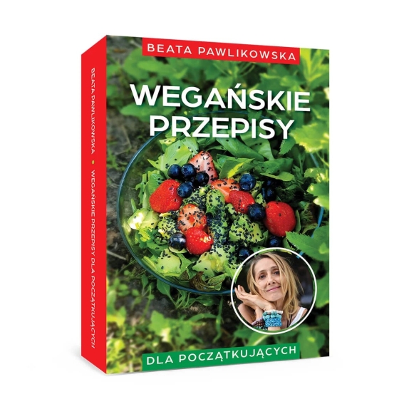 Książka "Wegańskie przepisy dla początkujących"  Beata Pawlikowska cena 15,93$