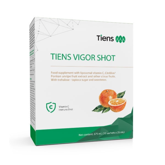 Vigor Shot 15 saszetek Tiens cena 29,97$