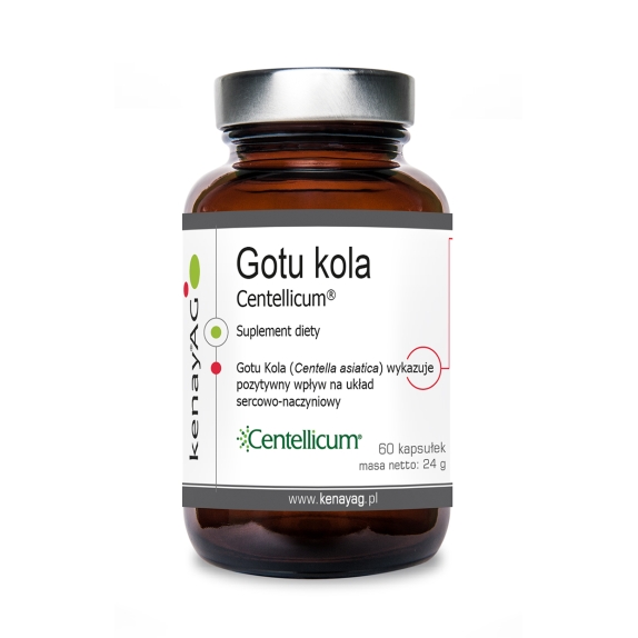 Kenay Gotu kola Centellicum® 60 kapsułek cena 116,90zł