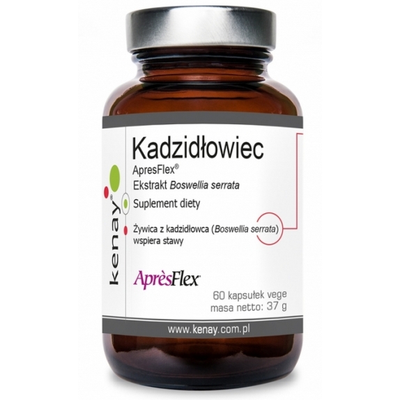 Kadzidłowiec ApresFlex® Ekstrakt Boswellia serrata 60kapsułek Kenay cena 42,36$