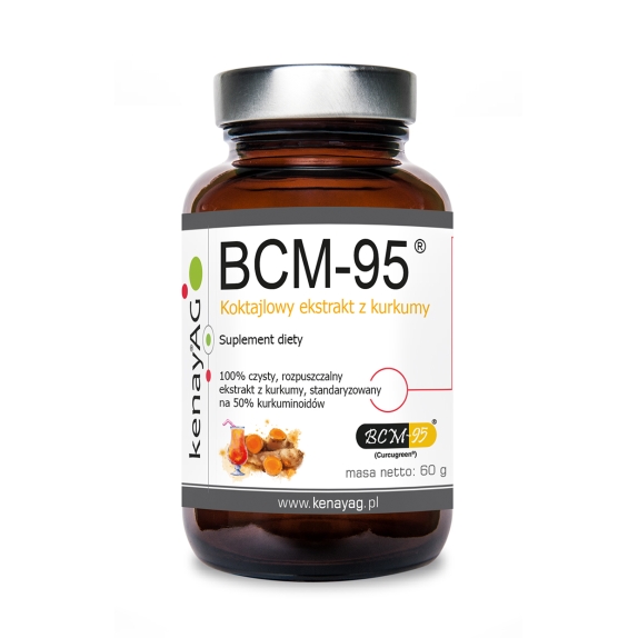 Kenay Kurkuma ekstrakt BCM-95® 60 g cena 20,49$