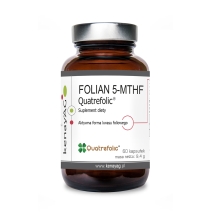 Kenay folian 5-MTHF quatrefolic 60 kapsułek