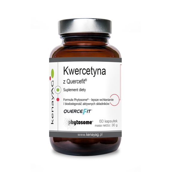 Kenay Kwercetyna z Quercefit® 60 kapsułek cena 21,84$