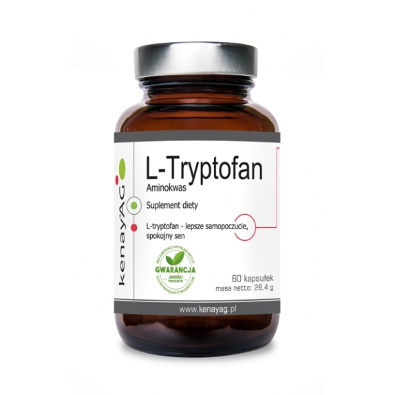 Kenay L-Tryptofan 60 kapsułek cena €8,13