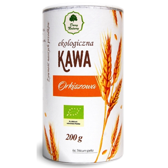 Kawa orkiszowa 200 g BIO Dary Natury cena 17,70zł