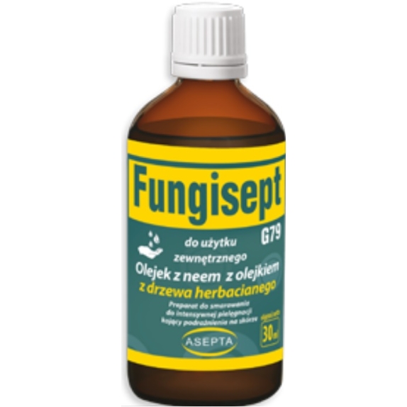 Asepta Fungisept G79 30 ml MAJOWA PROMOCJA! cena 15,09$