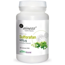 Aliness Sulforafan z kiełków brokułu 400 µg 100 tabletek