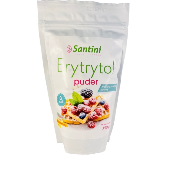 Erytrytol puder bezglutenowy 350 g Santini cena 21,90zł