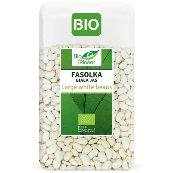 Fasolka biała Jaś BIO 1 kg Bio Planet cena 29,45zł