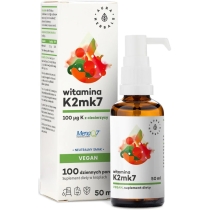 Witamina K2 100 mcg Vegan krople 50 ml Aura Herbals