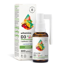 Witamina D3 Vegan dla dzieci aerozol 30 ml Aura Herbals