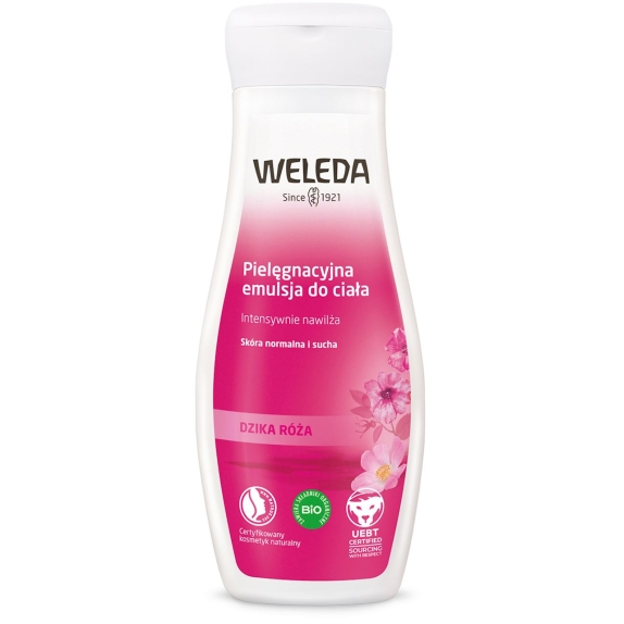 Emulsja do ciała z dziką różą ECO 200 ml Weleda cena 7,98$